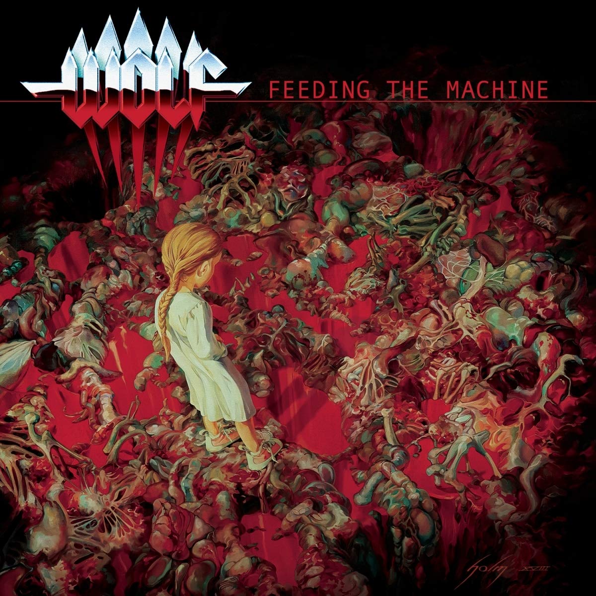 Wolf - Feeding the Machine. LP/CD.